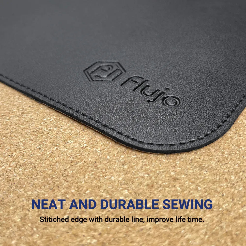 Premium Genuine Leather Desk Pad - Non-Slip Writing Surface for Office & Home Use | Perfect for Laptops, Keyboards & Mouse | Enhances Productivity & Protects Desks