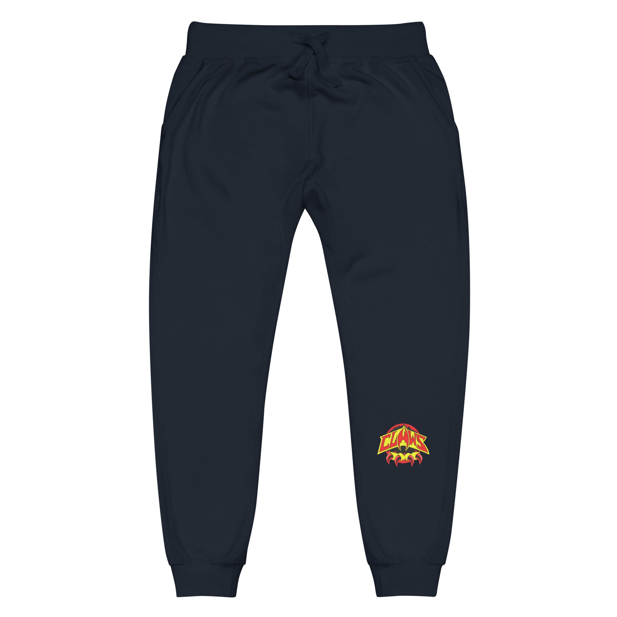 Zoo Jitsu Fighters CLAWS Logo Unisex Fleece Sweatpants - Comfortable & Stylish for Workout, Lounge & Casual Wear