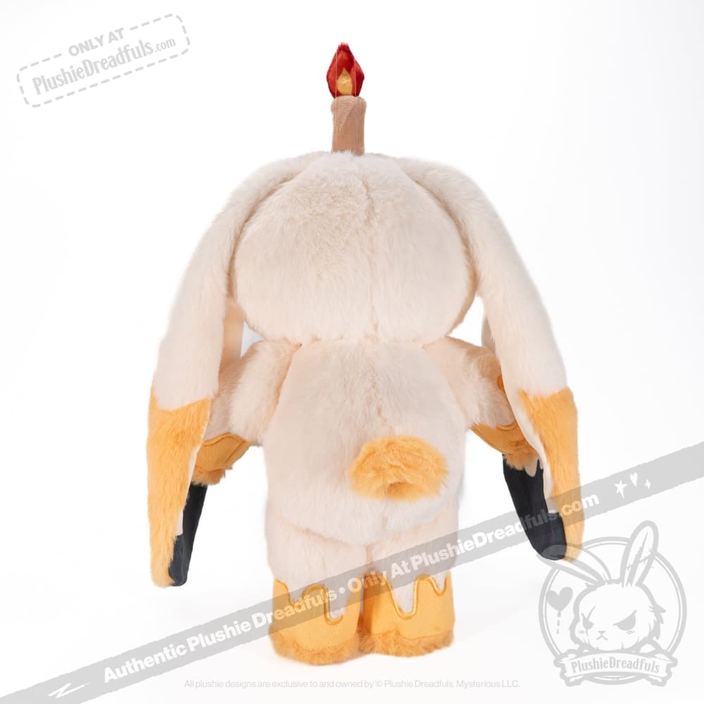 Plushie Dreadfuls Burnout Rabbit - Soft Stuffed Animal Toy for Stress Relief, Anxiety Comfort & Emotional Support | Perfect for Therapy, Bedroom Decor & Gift Giving