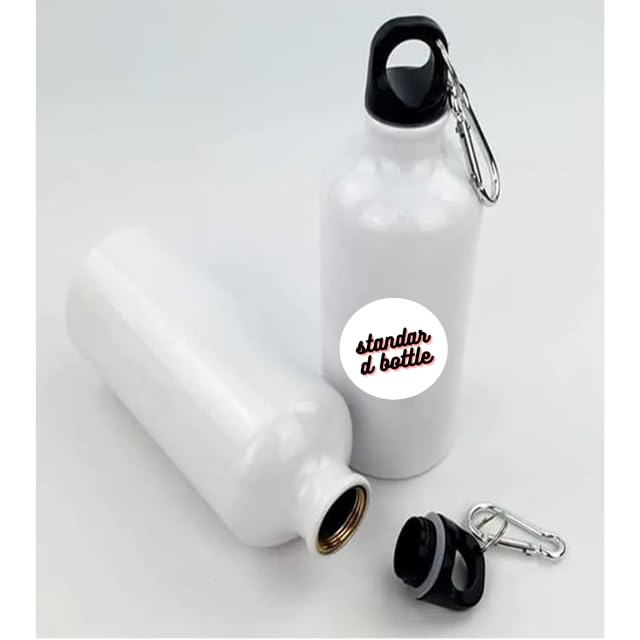 CRZE Sublimation Printed Aluminum 750ML Water Bottle - Leakproof & Durable for Sports, Gym, School, Travel | Insulated Thermo Flask for Hot & Cold Drinks | Perfect Gift for Men, Women, Kids, Friends | Ideal for Hiking, Workout, Office & Outdoor Activities