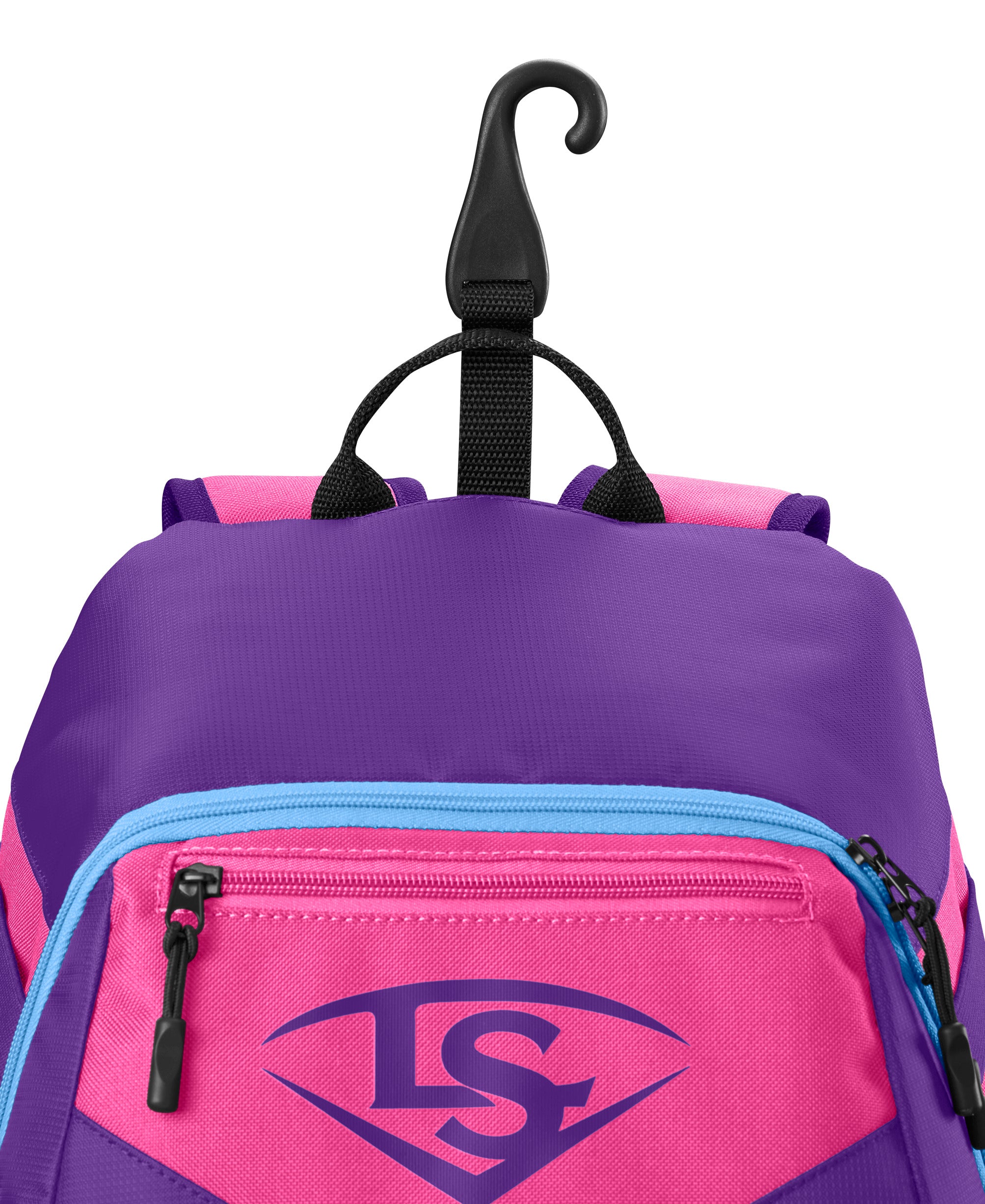 Louisville Slugger Genuine V2 Youth Baseball Backpack - Lightweight Durable Stick Pack for Kids & Teens - Perfect for School, Sports Practice & Travel