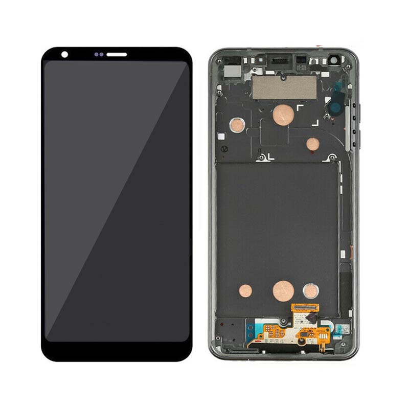 Original LG G6 Screen Replacement LCD with Frame - Black | High-Quality Display Repair Kit for Cracked/Damaged Screens | Perfect for DIY Phone Fixes & Professional Repairs