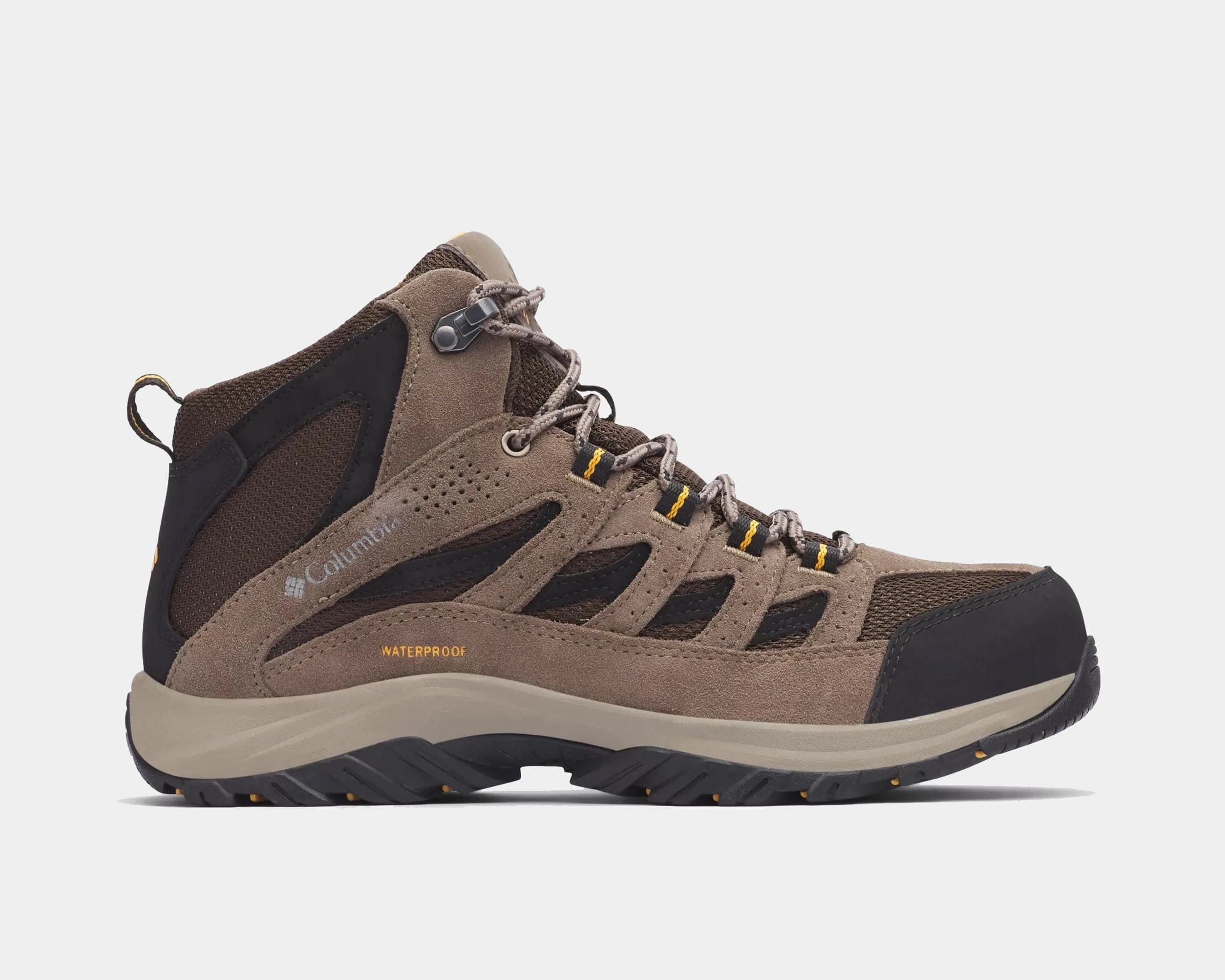 Crestwood Mid Waterproof Hiking Boots for Men & Women - Lightweight Outdoor Shoes for Trail Running, Camping & Backpacking