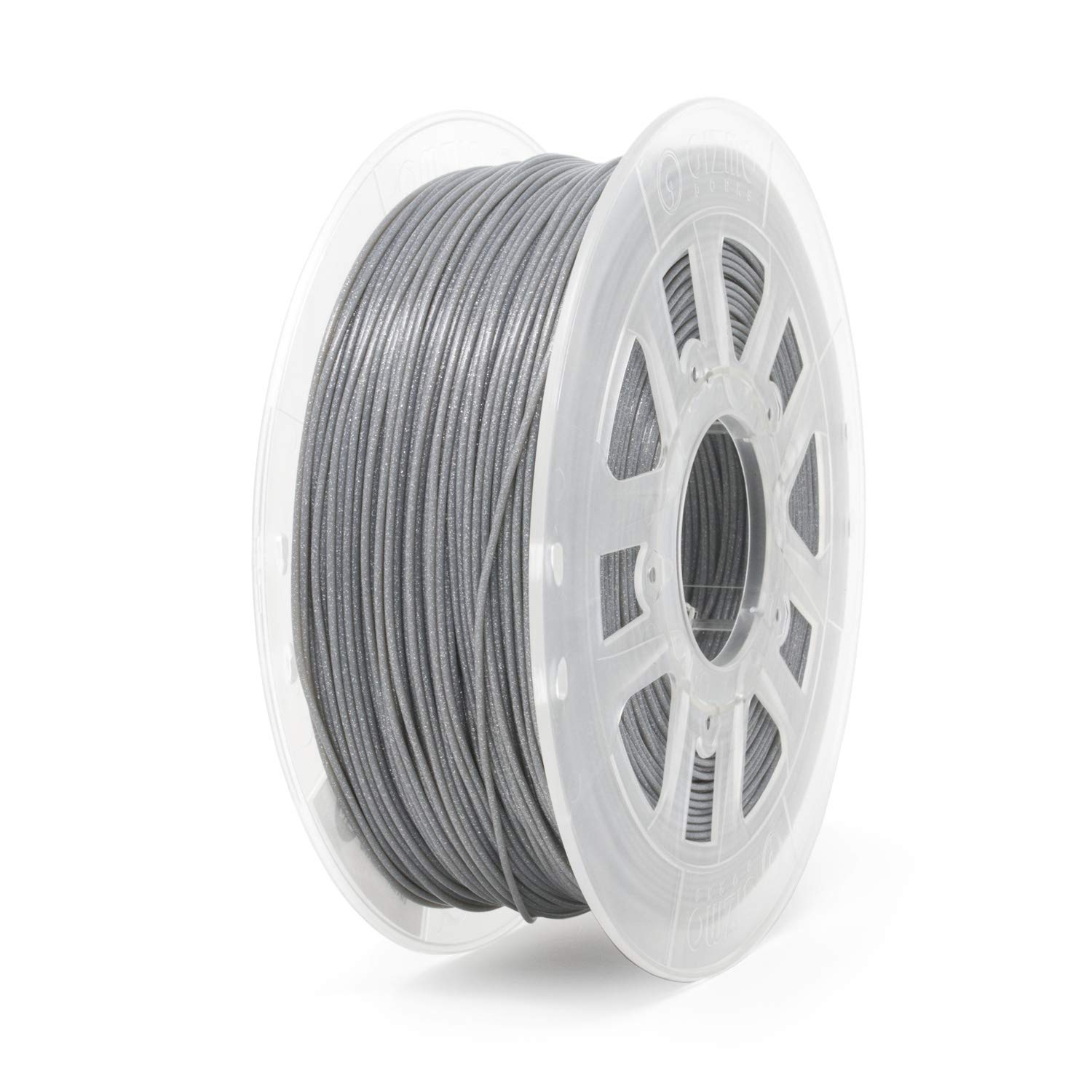 Gizmo Dorks Glitter PLA 3D Printer Filament 1.75mm 1kg Spool - Premium Gray 3D Printing Material for Cosplay, Jewelry, Home Decor & DIY Projects