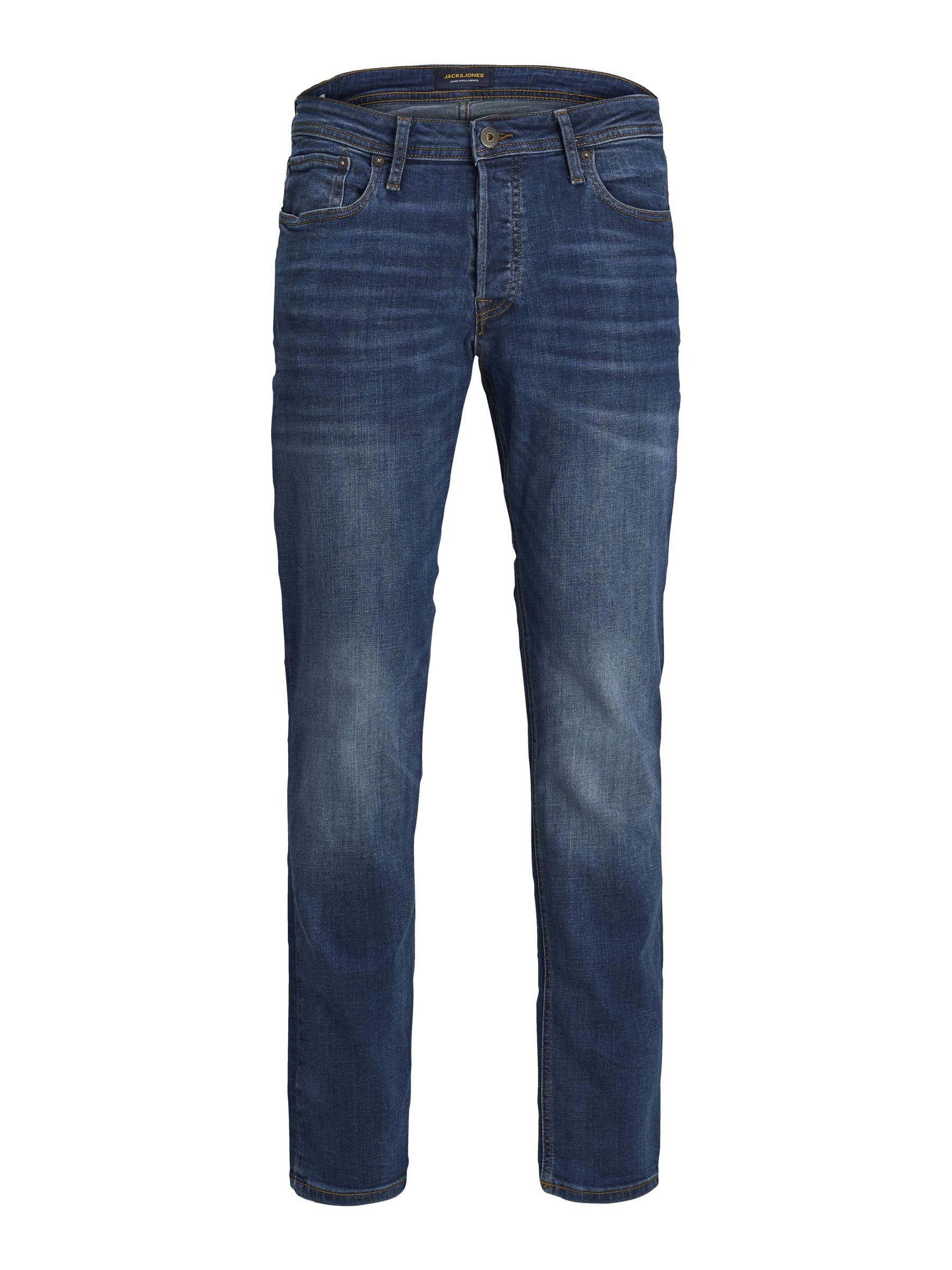 JACK & JONES Men's Tim 782 Slim Fit Stretch Denim Jeans - Comfortable & Stylish for Casual Wear, Work & Everyday Outfits