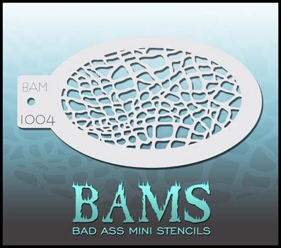 BAM1004 Bad Ass Mini Stencil Kit - Reusable DIY Craft Stencils for Wood, Fabric & Walls | Perfect for Home Decor, Scrapbooking & Art Projects