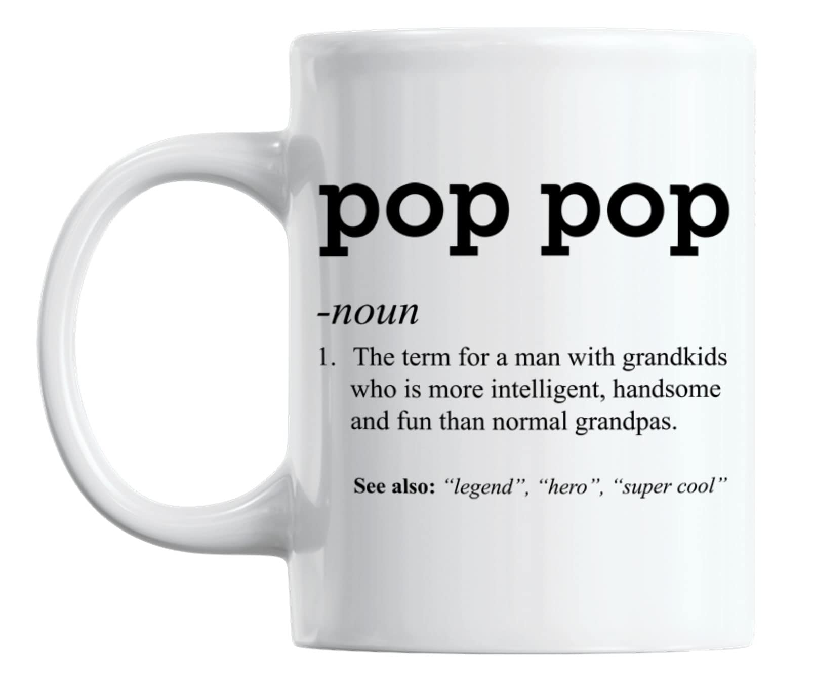 11oz Funny Grandpa Coffee Mug - Best Father's Day Gift for Dad, Perfect for Tea & Coffee Lovers - Ideal for Home, Office & Special Occasions