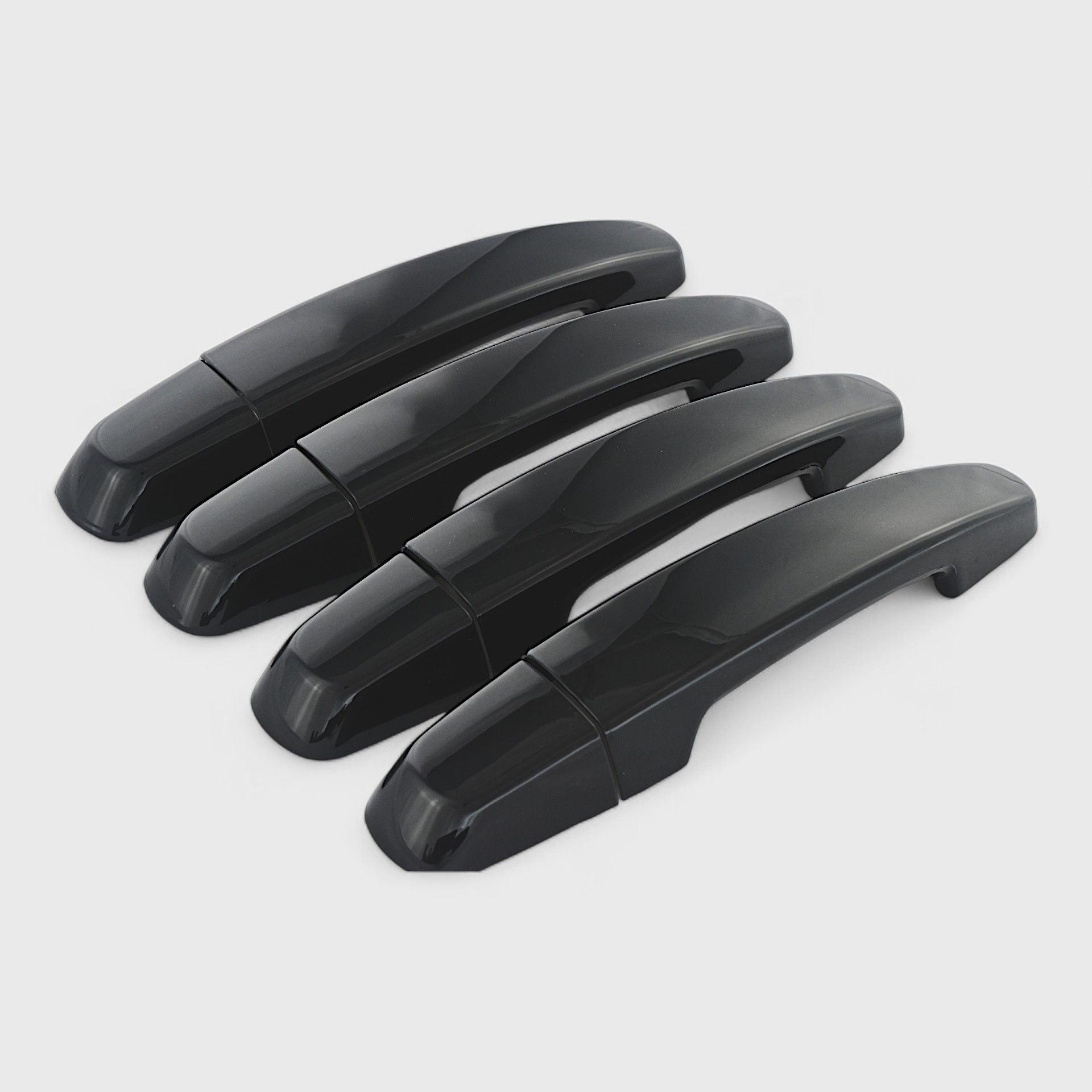 Gloss Black Chrome Delete Door Handle Cover for Cars - No Smart Key (DH6324BLK) | Upgrade Your Vehicle's Exterior Style & Protection