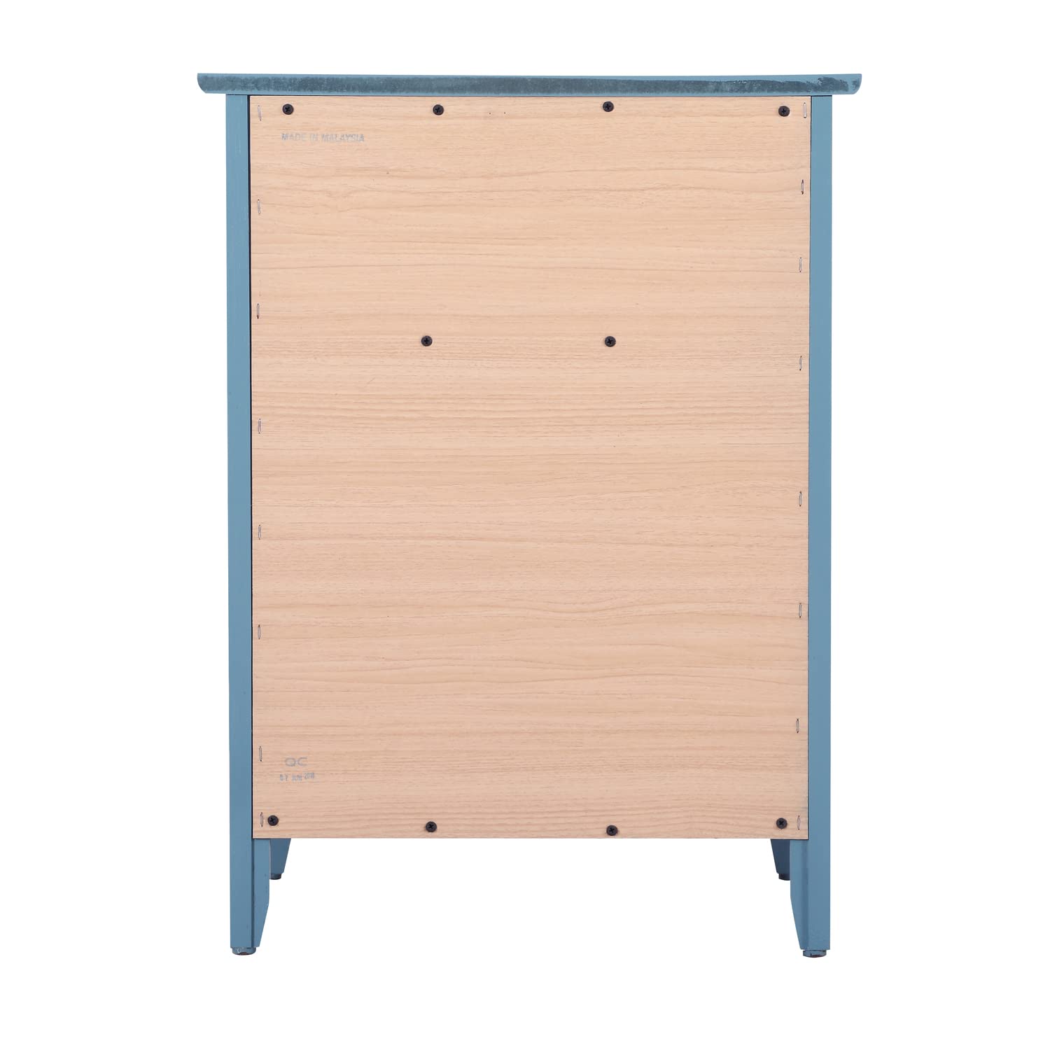 Teal Nightstand with Drawer - 25