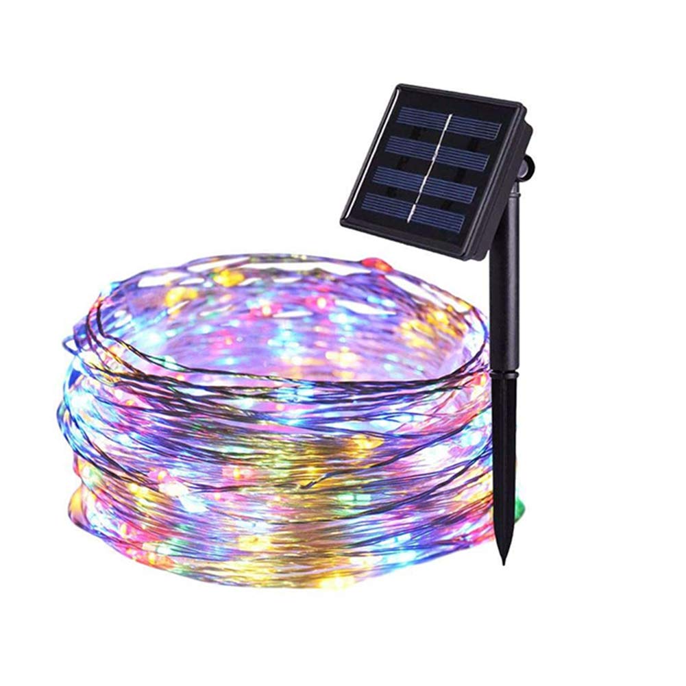 100/200 LED Solar Fairy String Lights Outdoor - Waterproof Solar Powered Lights for Garden, Patio, Yard, Party & Wedding Decoration | Perfect for Romantic Nights, Outdoor Events & DIY Home Decor