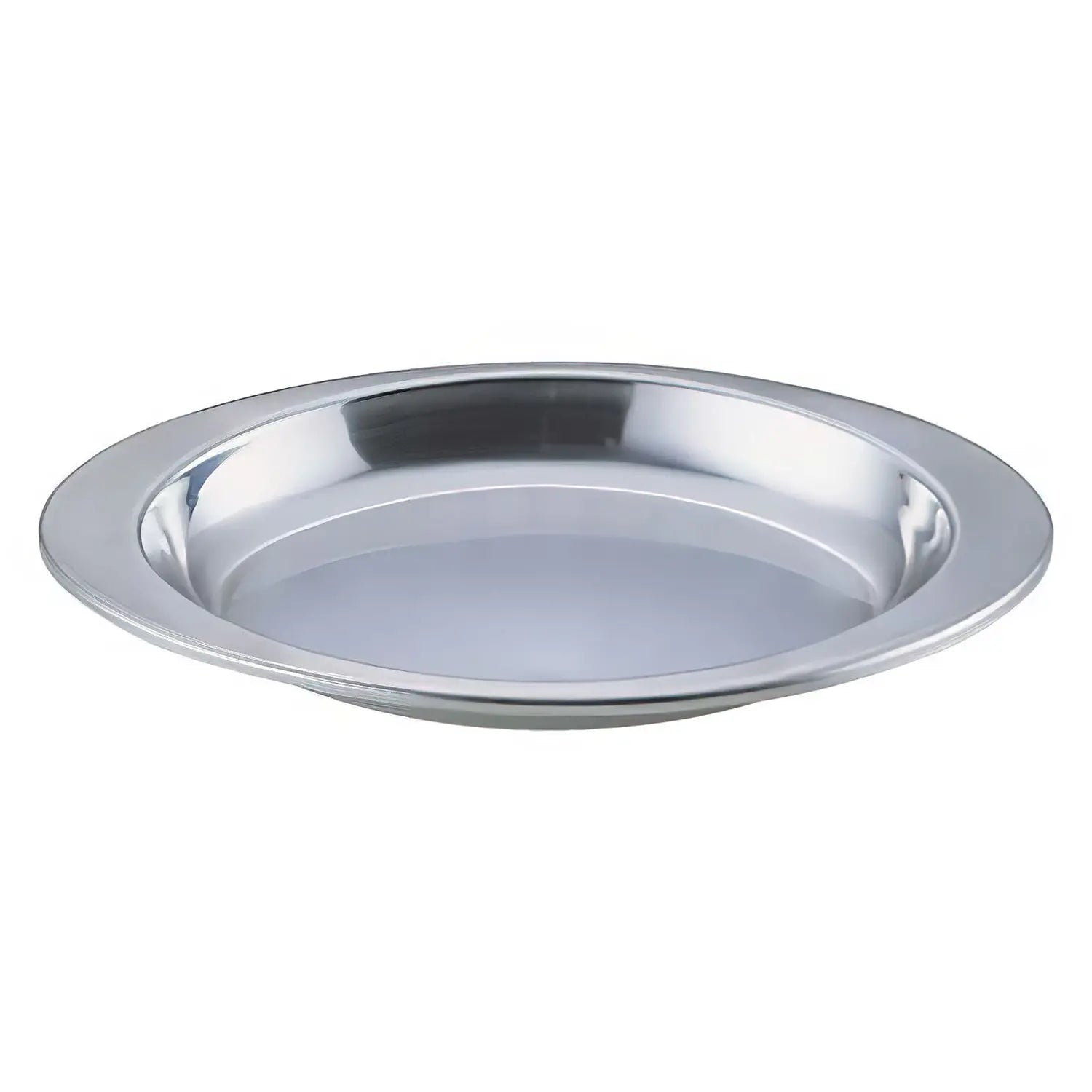 Eco-Friendly Stainless Steel Oval Lunch Plate - Ikeda Ecoclean | Durable & Lightweight for School, Office, Picnics & Outdoor Dining