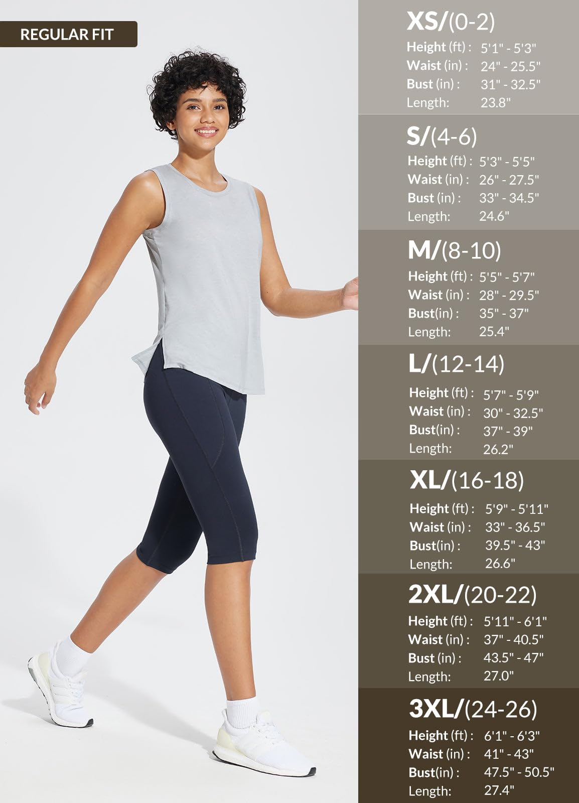 BALEAF Women's Workout Tank Tops - Sleeveless Athletic Shirts, Loose Fit Running & Yoga Tops, High Neck Gym Clothes for Women - Perfect for Running, Yoga, Gym & Outdoor Activities