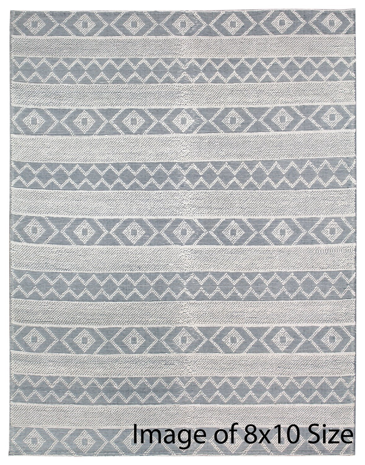 Alpine Handwoven Contemporary Rug J59761 - Modern Boho Chic Area Rug for Living Room, Bedroom & Home Decor