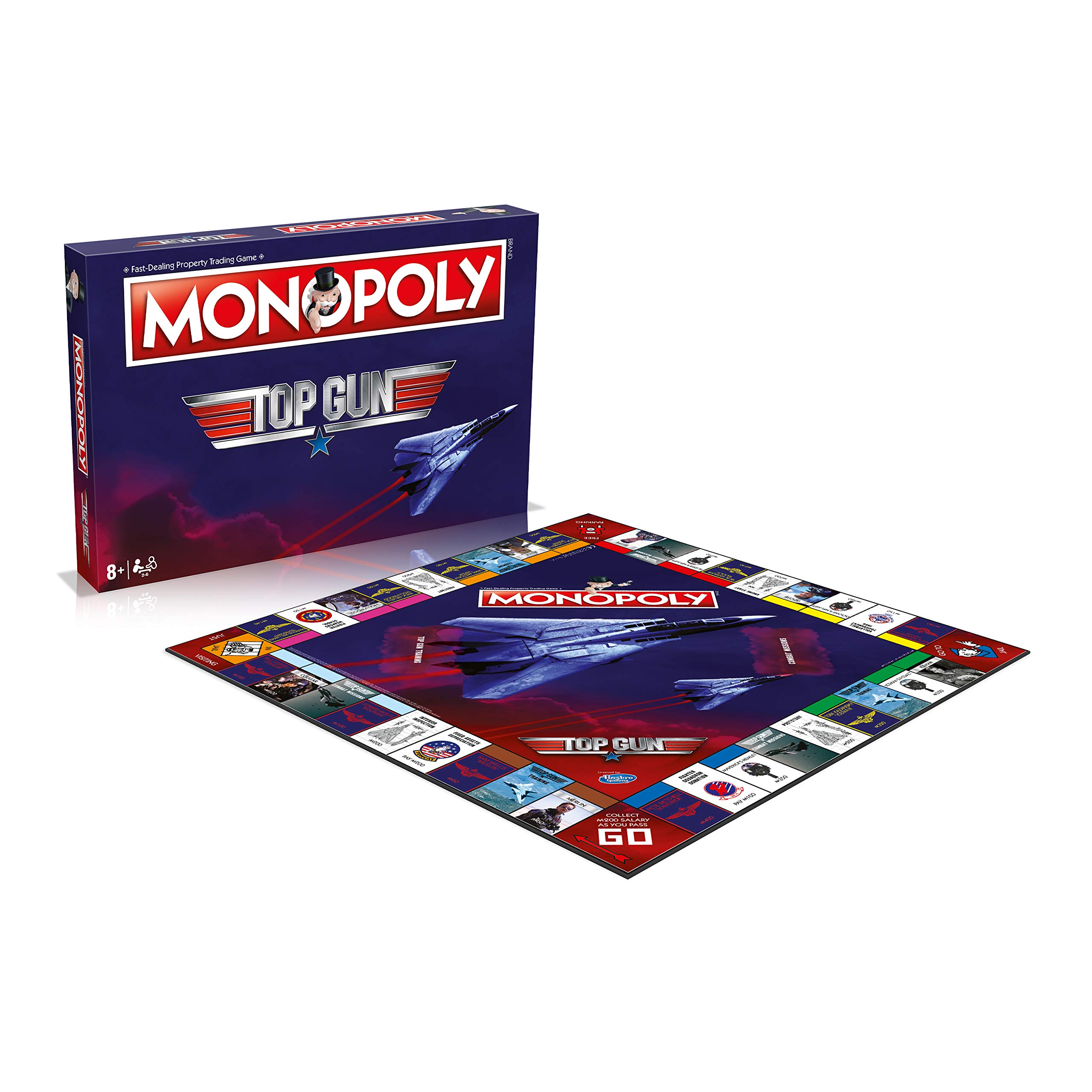 Top Gun Monopoly Board Game - Maverick Edition | Collectible Movie-Themed Family Game Night | Perfect for Fans, Gifts & Game Nights