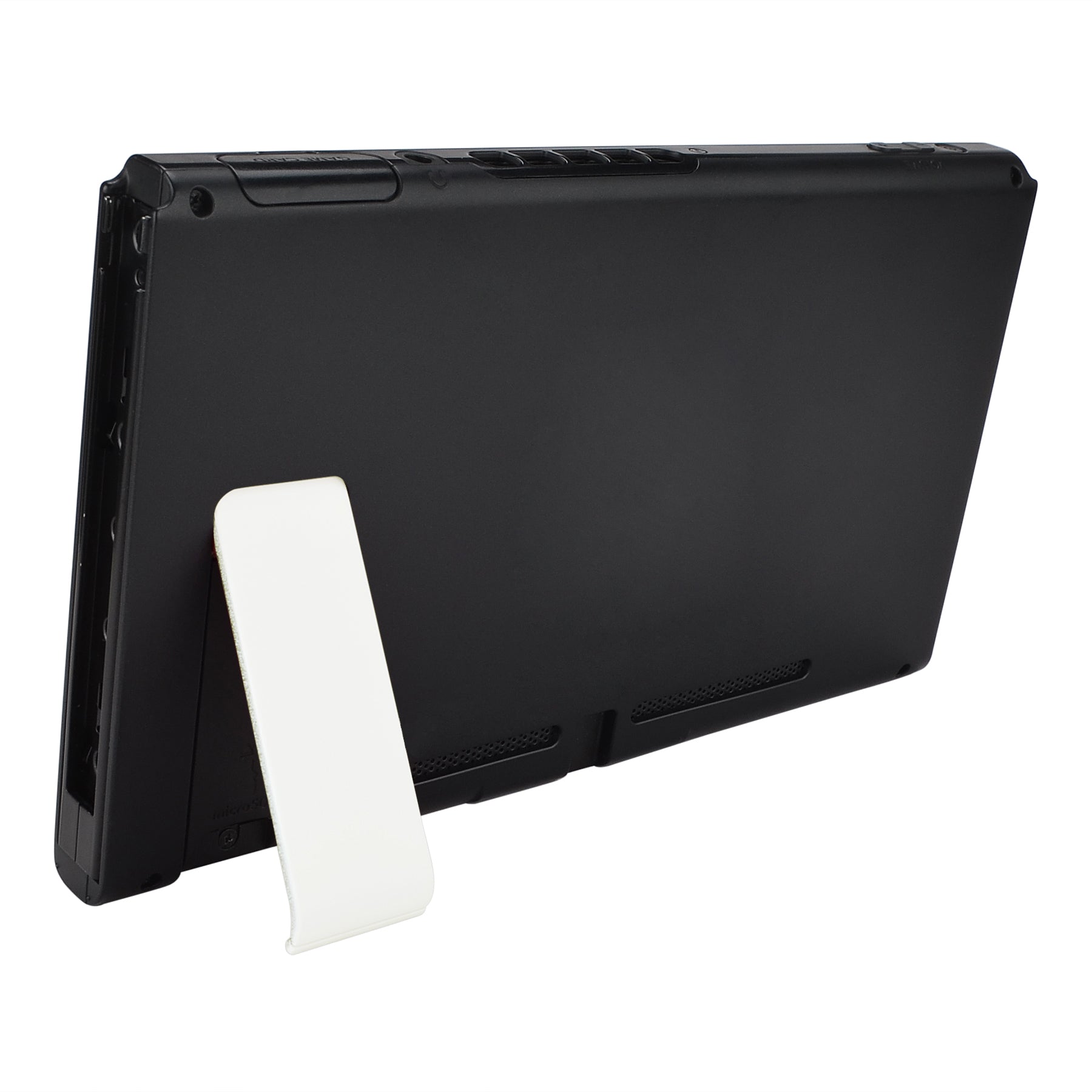 eXtremeRate 2 Sets White Replacement Kickstand for Nintendo Switch Console - Durable Gaming Accessory for Handheld & Tabletop Mode Play