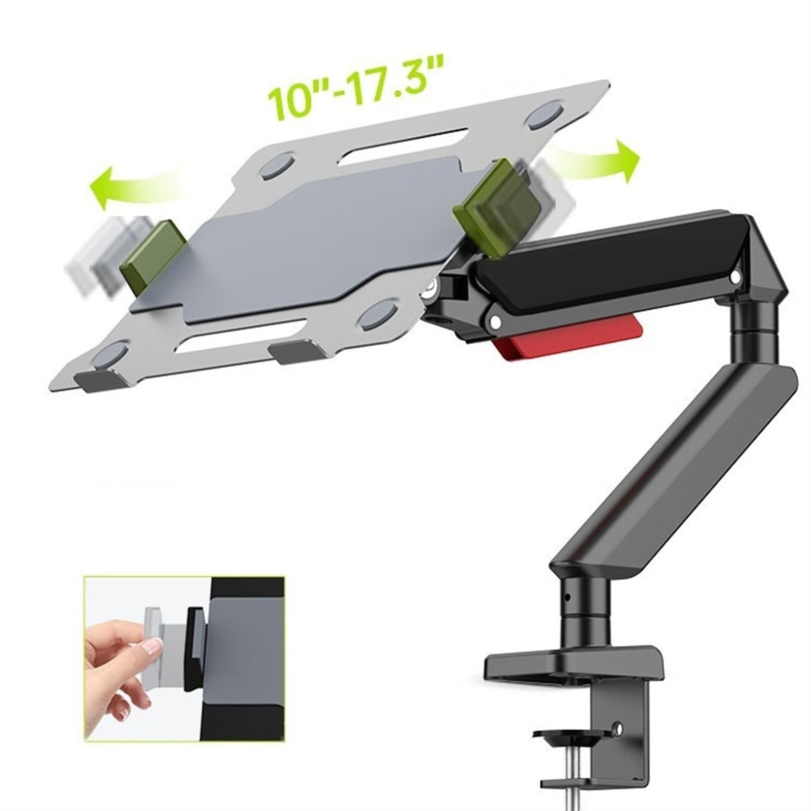 Adjustable Laptop Mount Stand for 10-17