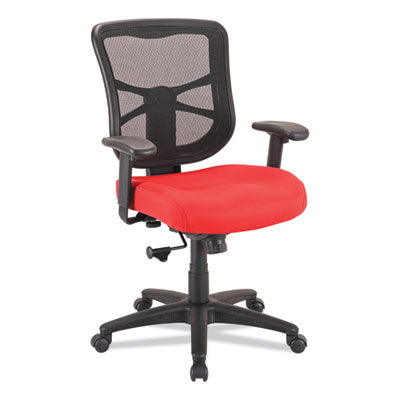 Alera Elusion Series Mesh Mid Back Swivel Tilt Office Chair - Ergonomic Adjustable Computer Desk Chair for Home & Office Workspace