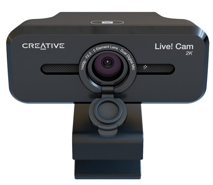 Creative Live! Cam Sync V3 QHD USB Webcam with 4X Digital Zoom - HD 1080p Web Camera for Video Conferencing, Live Streaming & Online Classes (Ideal for Zoom, Teams, Skype)