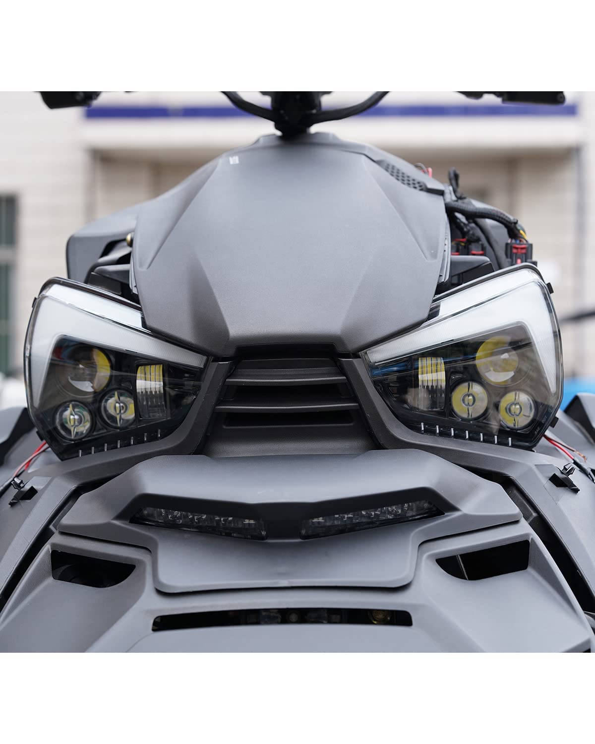Can-Am Ryker LED Headlights - High/Low Beam & Turn Signal Lights for Ryker 600, 900 Sport & Rally Edition (2PCS) | UTV PRO Front Light Accessories | Off-Road, Night Riding & Adventure Use