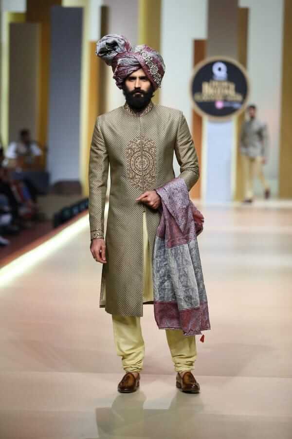 Custom A.I Signature Sherwani for Men - Premium Embroidered Wedding Attire | Perfect for Indian Weddings, Festivals & Special Occasions