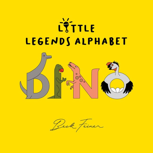 Dino Little Legends Alphabet Hardcover Book - Fun ABC Learning for Kids, Perfect for Preschool & Kindergarten Education | Great Gift for Toddlers & Young Readers