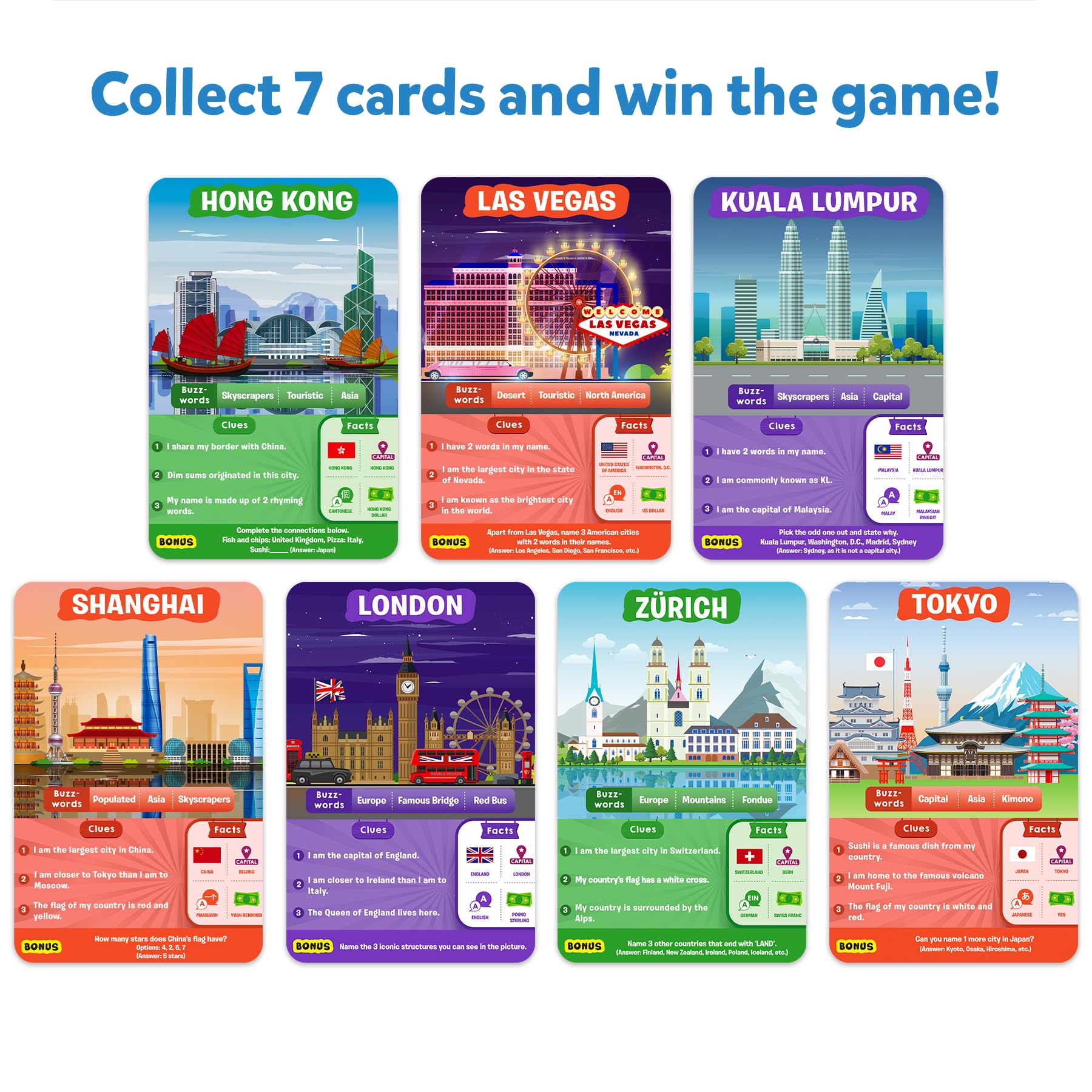 Skillmatics Guess in 10 Cities Around the World - Fun Educational Travel Card Game for Kids Ages 8+ | Geography & History Learning Toy | Perfect Gift for Boys & Girls Who Love Board Games | Great for Family Game Nights & Classroom Activities
