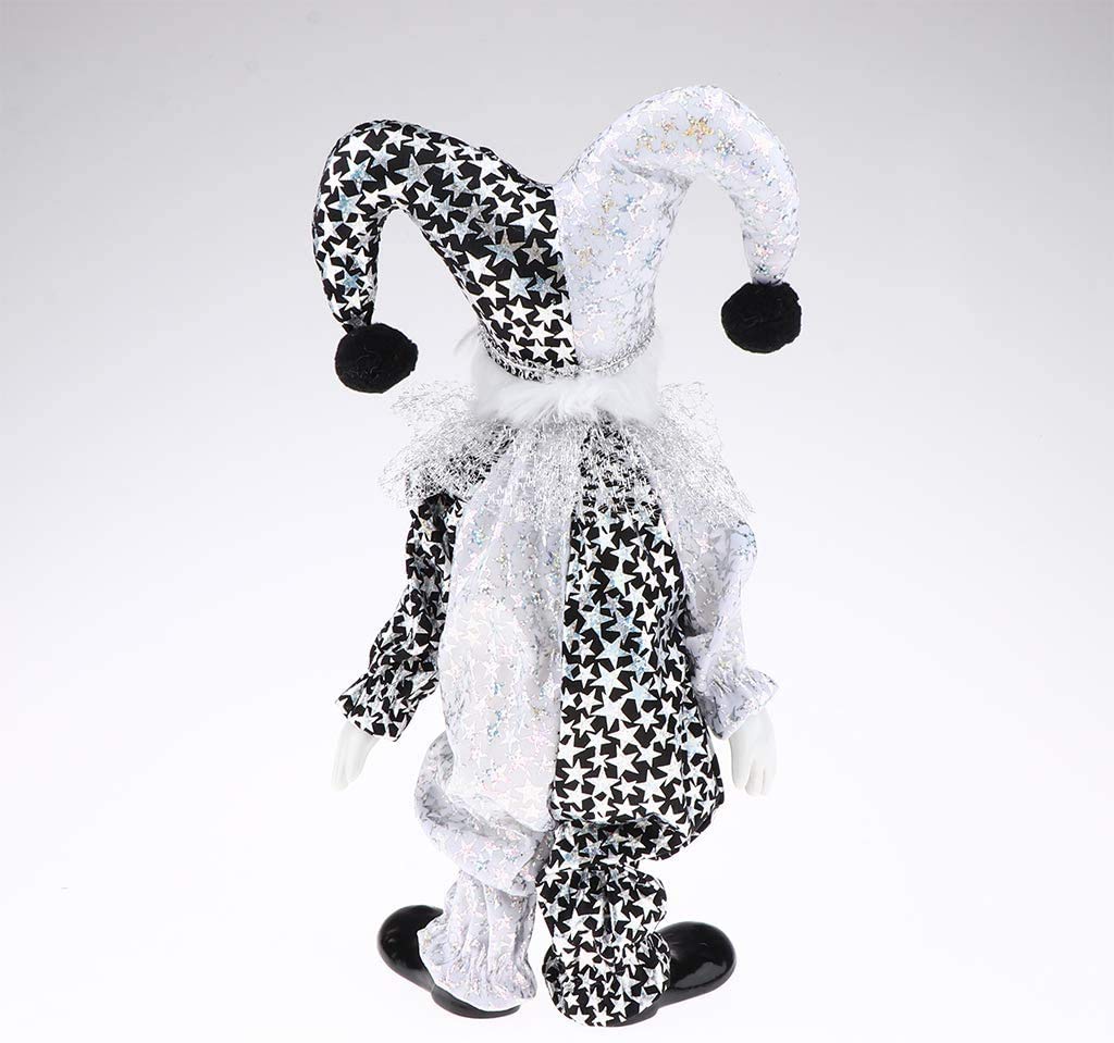 Porcelain Clown Doll - Circus Decor for Home & Desk Ornaments | Style C
