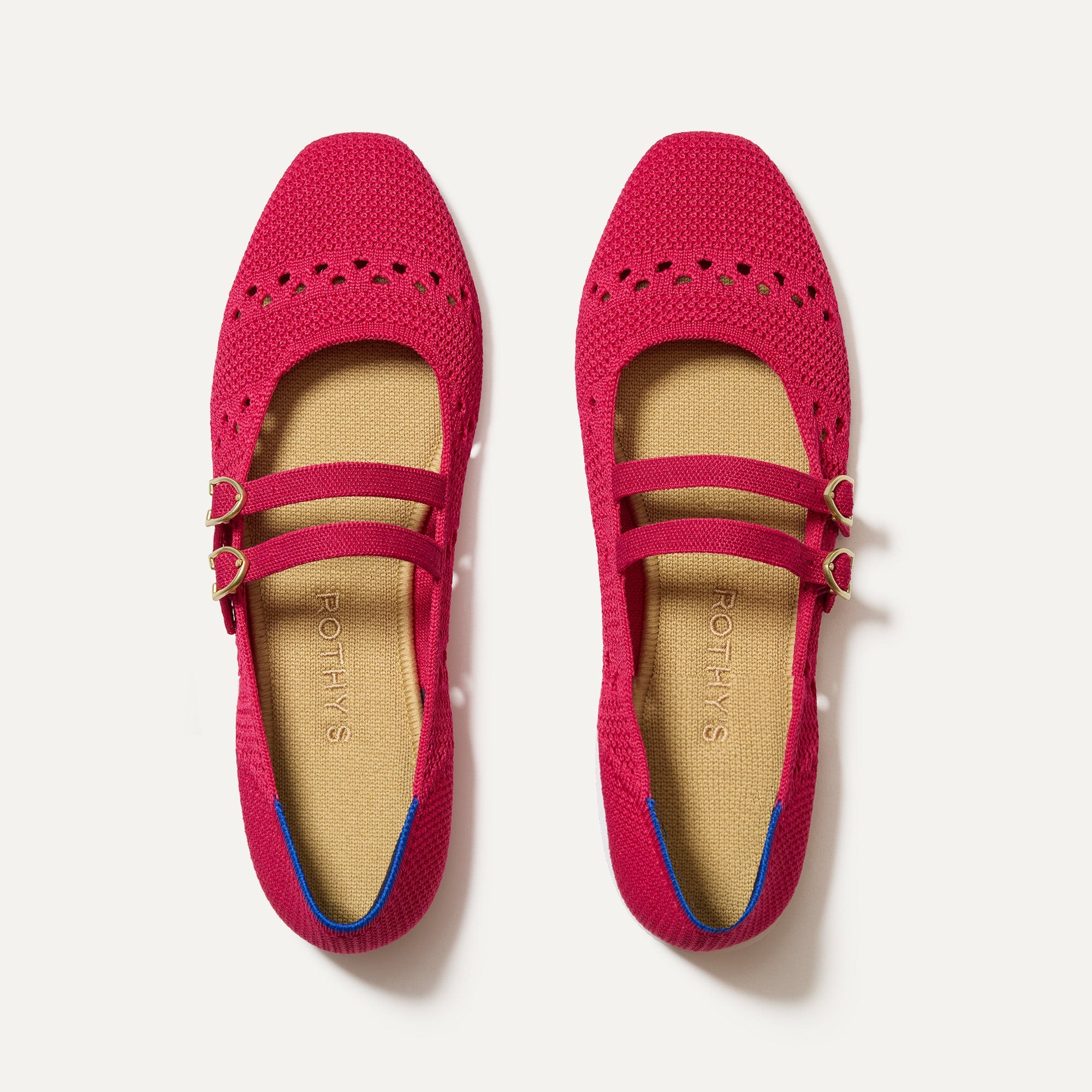 Double Buckle Mary Jane Shoes for Women - Comfortable & Stylish Flats for Work, Casual & Party Wear
