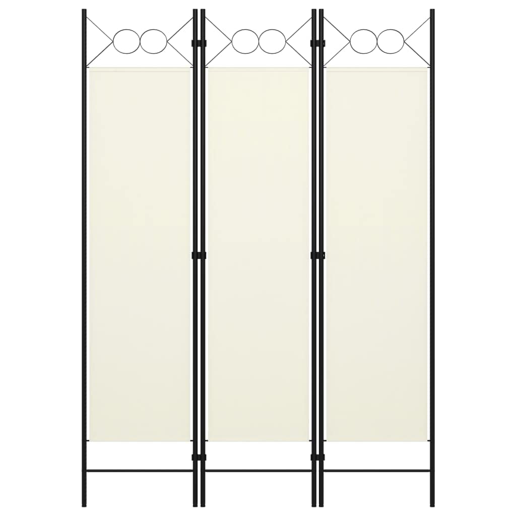 3-Panel Folding Room Divider Screen - 47.2