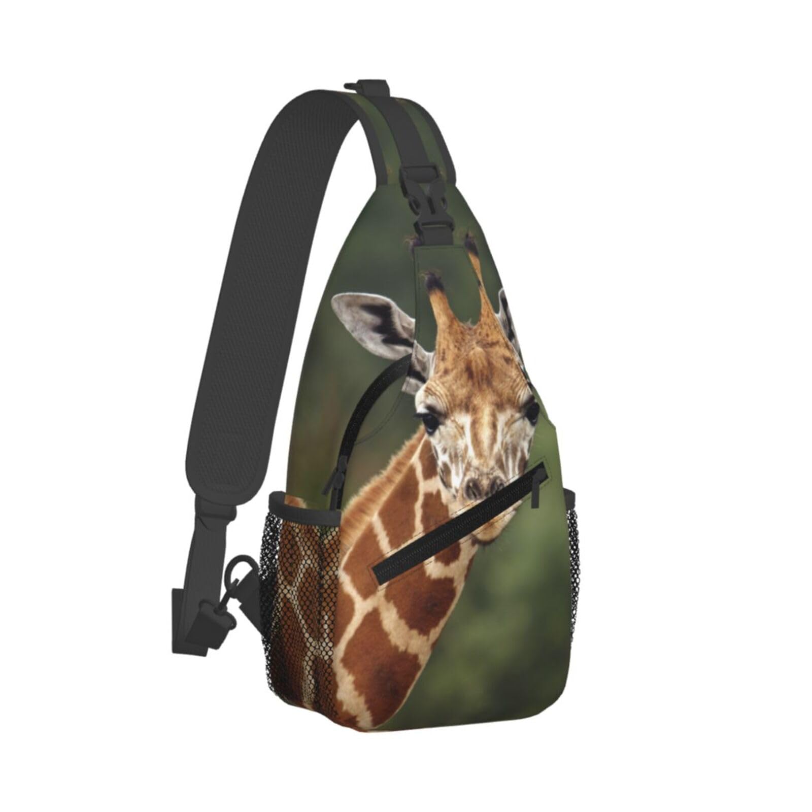 Giraffe Crossbody Bag - Stylish Animal Shoulder Bag for Casual Outings