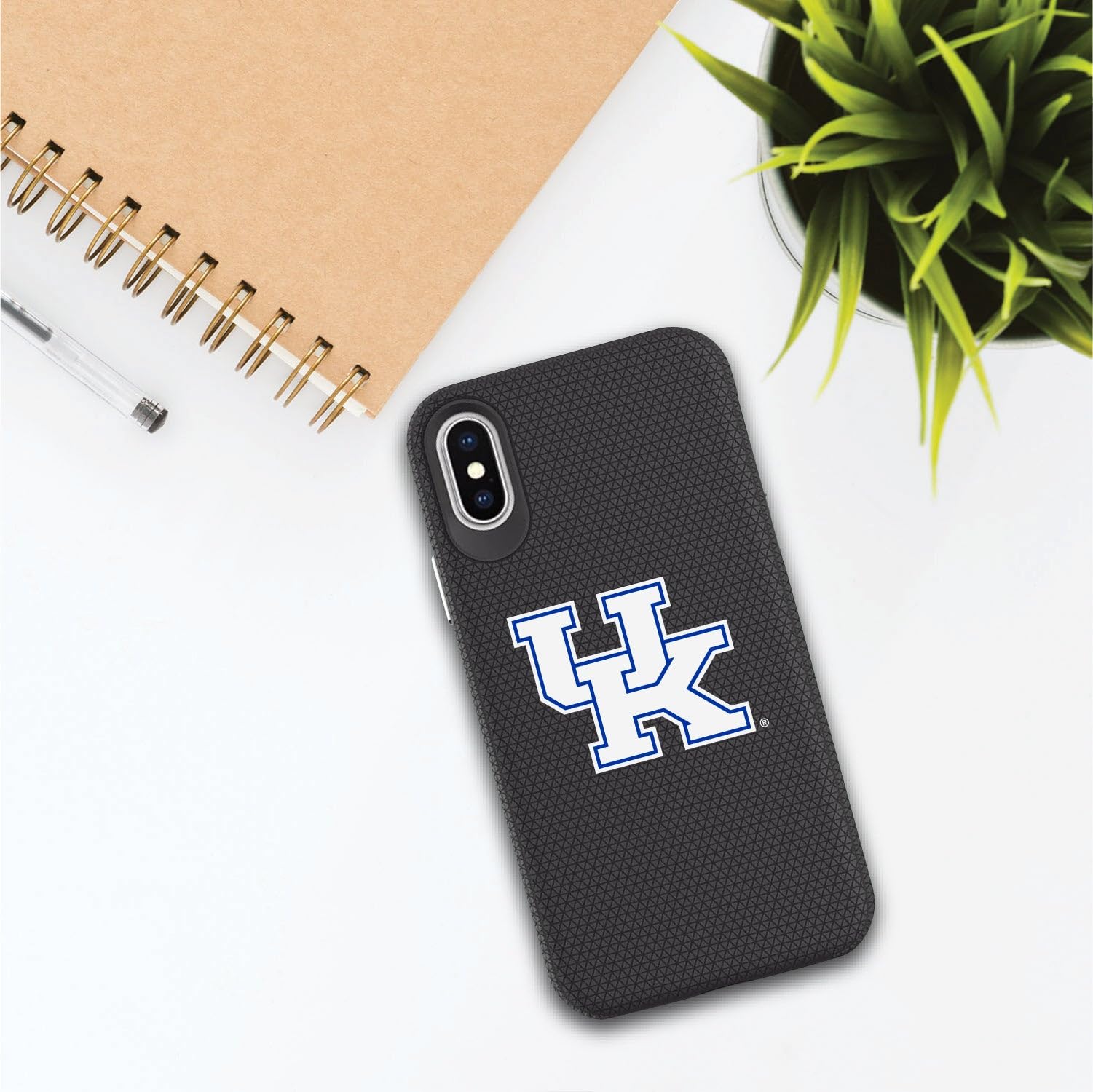 OTM Essentials Durable Shockproof Phone Case for iPhone XR & iPhone 2 - University of Kentucky Wildcats Design - Perfect for Sports Fans & Daily Protection