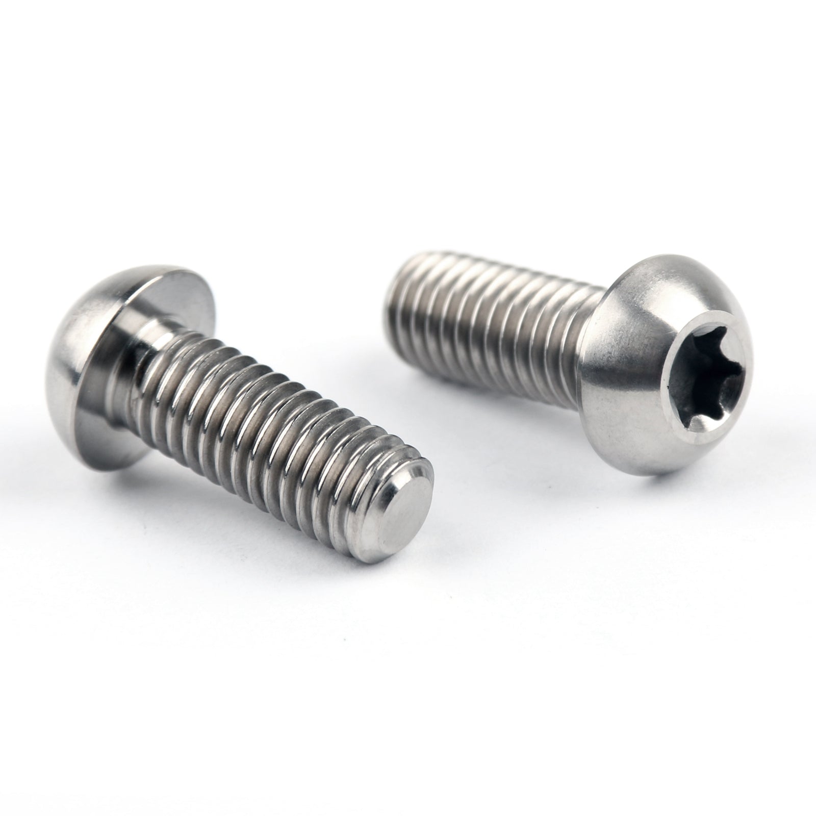 10-Pack M8 x 20mm T40 Titanium Disc Brake Rotor Bolts for Ducati Multistrada 1200 - High Strength Motorcycle Brake Screws - Perfect for Off-Road, Track Day & Street Riding Upgrades