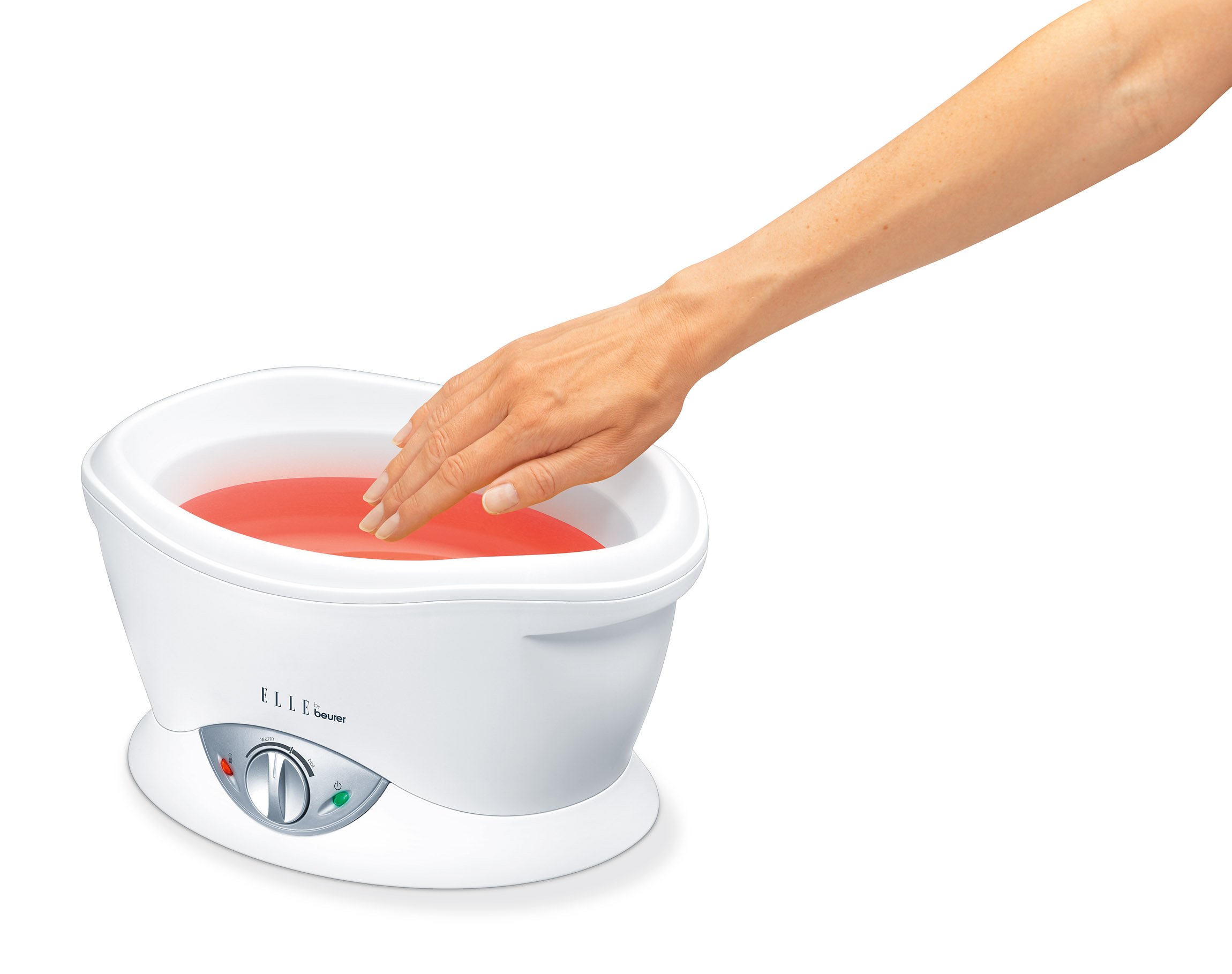 Elle MPE70 Paraffin Wax Bath Spa Machine for Hands & Feet - Professional Therapy for Pain Relief, Dry Skin & Arthritis at Home or Salon