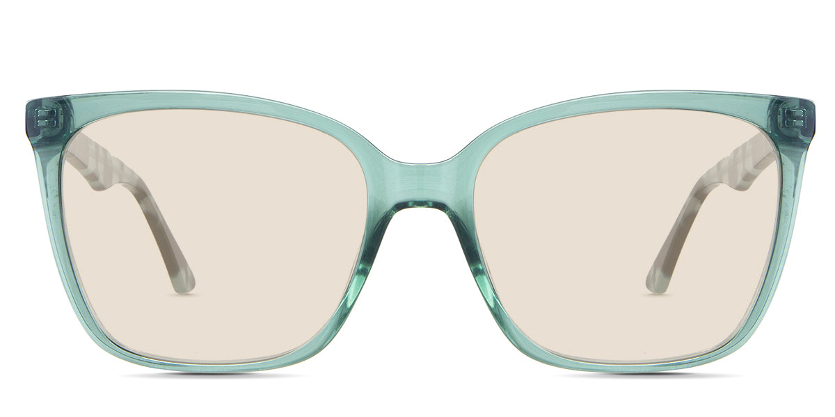 Elona Women's Prescription Tinted Glasses - Stylish & UV Protection for Reading, Driving & Outdoor Activities