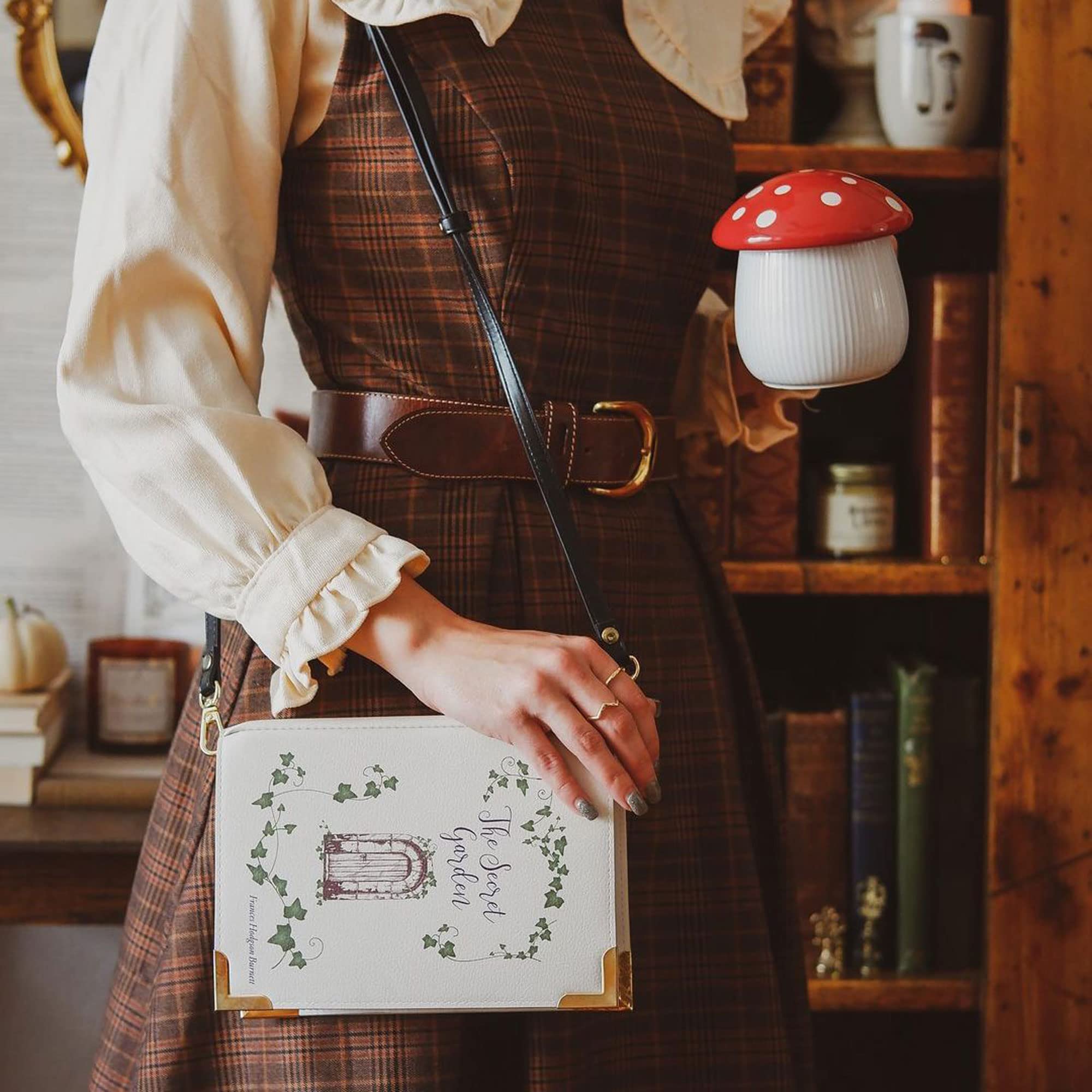 Well Read Women's Were-WP Crossbody Bag - Stylish & Functional Purse for Everyday Use, Travel, and Work