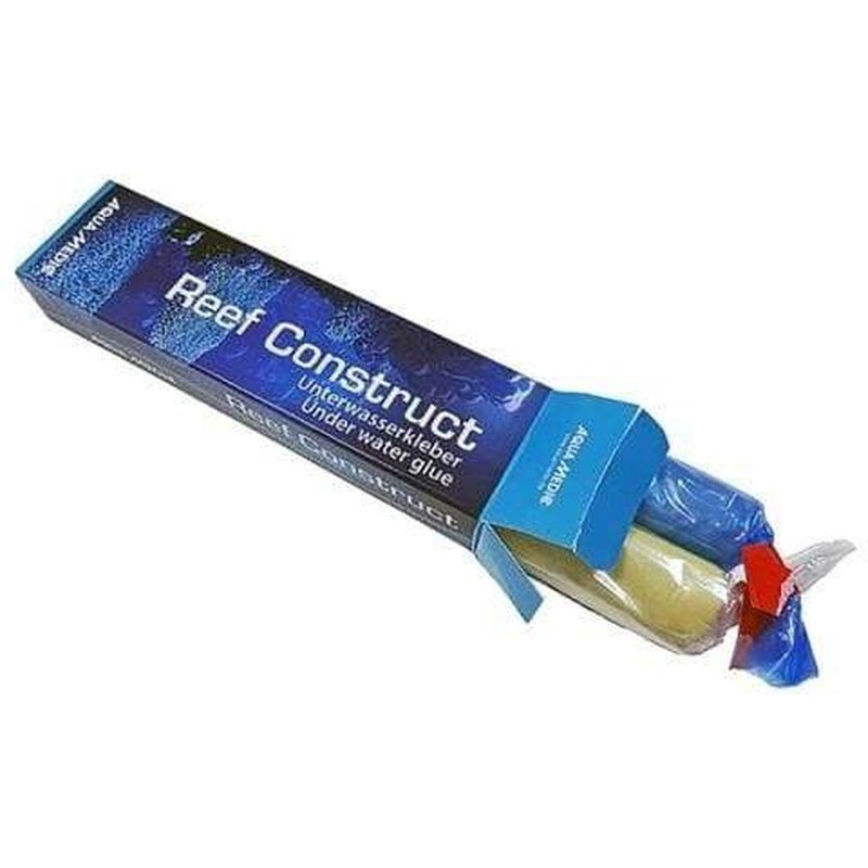 Aqua Medic Reef Construct Epoxy - 2-Part Marine Aquarium Coral Glue for Frags, Rocks & Saltwater Tank Decorations | Safe for Reef Tanks, Corals & Fish | Perfect for Coral Fragmentation, Aquascaping & DIY Aquarium Projects