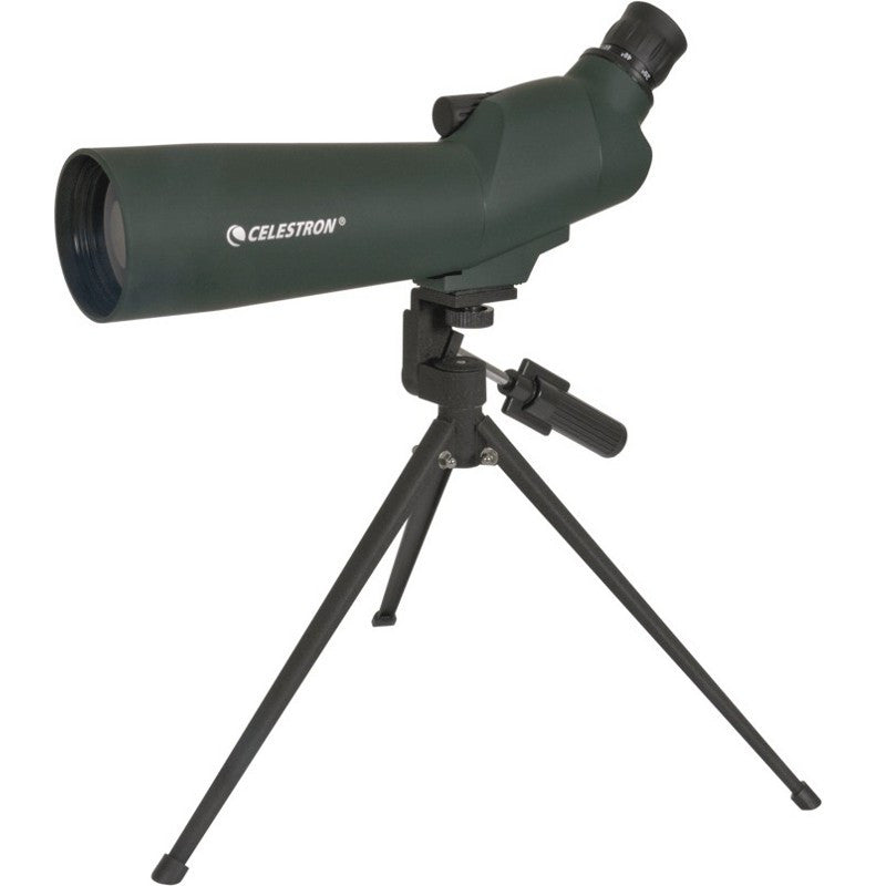 Celestron UpClose 20-60x60 Zoom Spotting Scope with Tripod - High Power Magnification for Bird Watching, Hunting & Outdoor Adventures