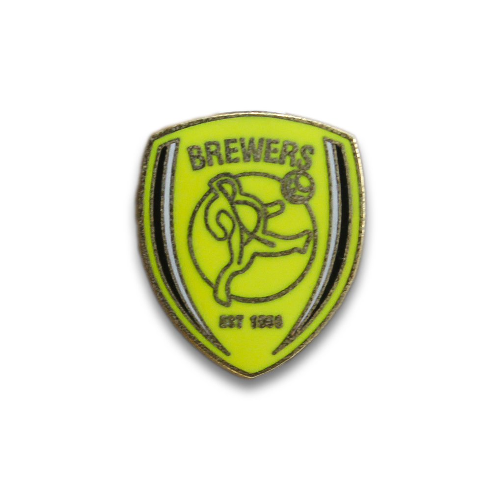 Brewers FC Pin Badge - Collectible Soccer Fan Accessory - Perfect for Jerseys, Hats & Backpacks