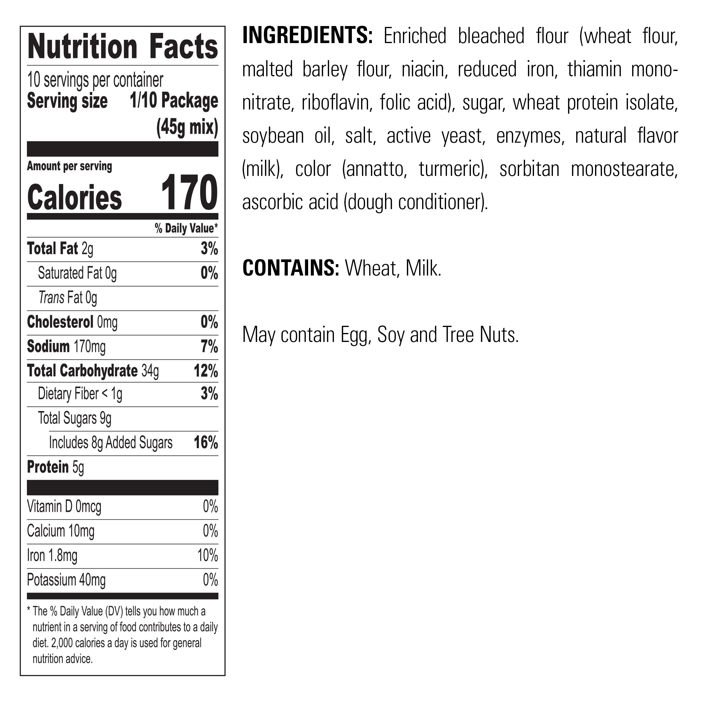 Krusteaz Hawaiian Sweet No Knead Bread Mix - Sweet Artisan Bread, Certified Kosher, 16 oz (Pack of 12) | Easy Homemade Bread for Breakfast, Brunch & Family Gatherings