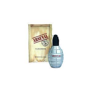 Arsenal Men's Eau De Toilette Silver Fragrance Spray - 3.4 oz | Fresh & Masculine Cologne for Everyday Wear, Date Nights & Special Occasions