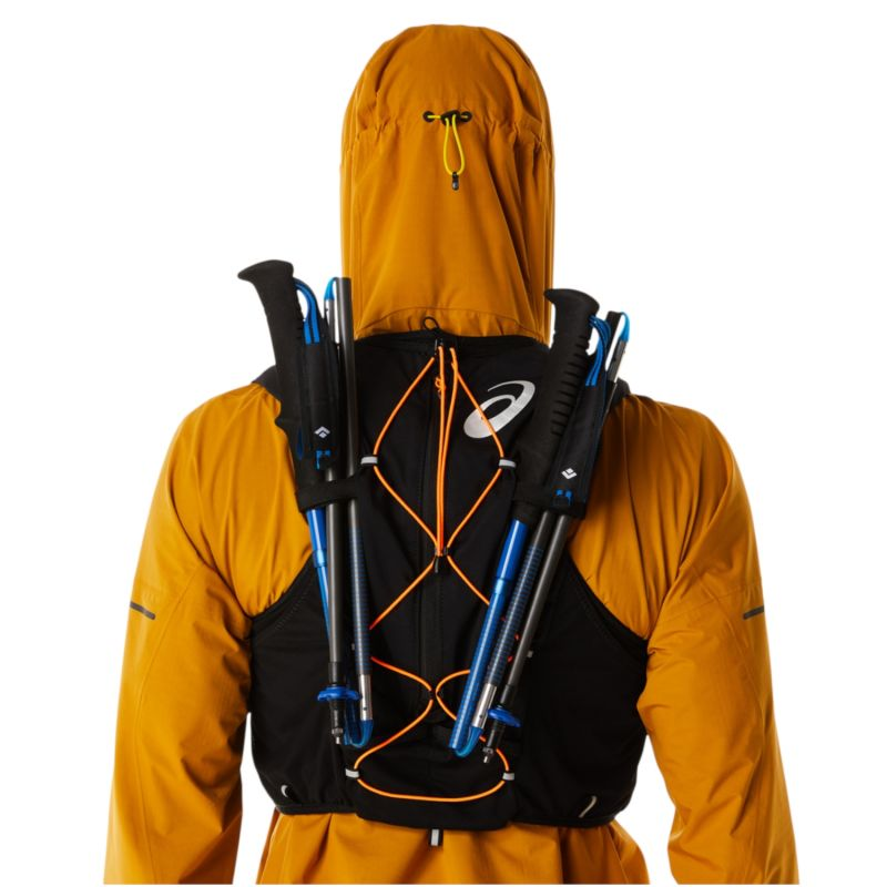 ASICS Fujitrail Hydration Vest 7L (3013A873-001) - Lightweight Running Vest with Backpack for Trail Runners - Perfect for Long Distance Hiking, Marathon Training & Outdoor Adventures