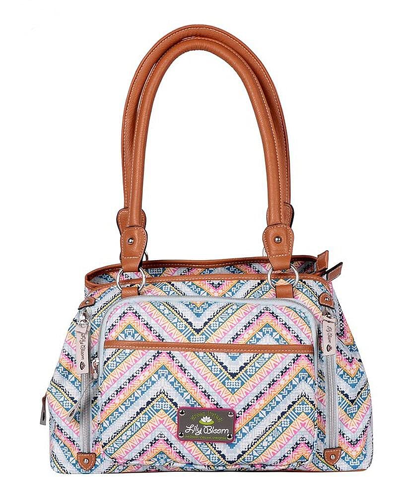Lily Bloom Maggie Satchel Handbag for Women - Stylish Crossbody Purse with Adjustable Strap, Perfect for Work, Travel & Everyday Use