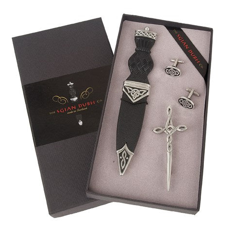 Celtic Design Ball Top Gift Set - Elegant Handcrafted Home Decor for Holidays, Weddings & Special Occasions | Perfect for Gifting, Table Centerpieces & Celtic-Themed Events | SK36