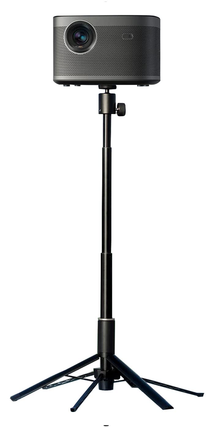 XGIMI Projector Stand - Portable Telescopic Floor Tripod for Horizon/Horizon Pro/Elfin/Halo/MOGO PRO & Other Brand Projectors | 360° Free Rotation | Perfect for Home Theater, Outdoor Movies & Office Presentations