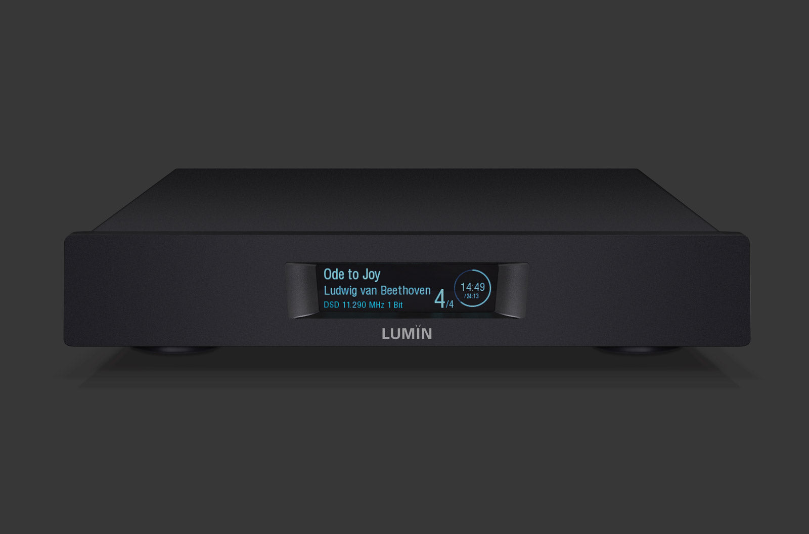 Lumin D3 Network Music Streamer - High Fidelity Wireless Audio Player for Home & Office | Perfect for Streaming Spotify, Tidal & Hi-Res Music