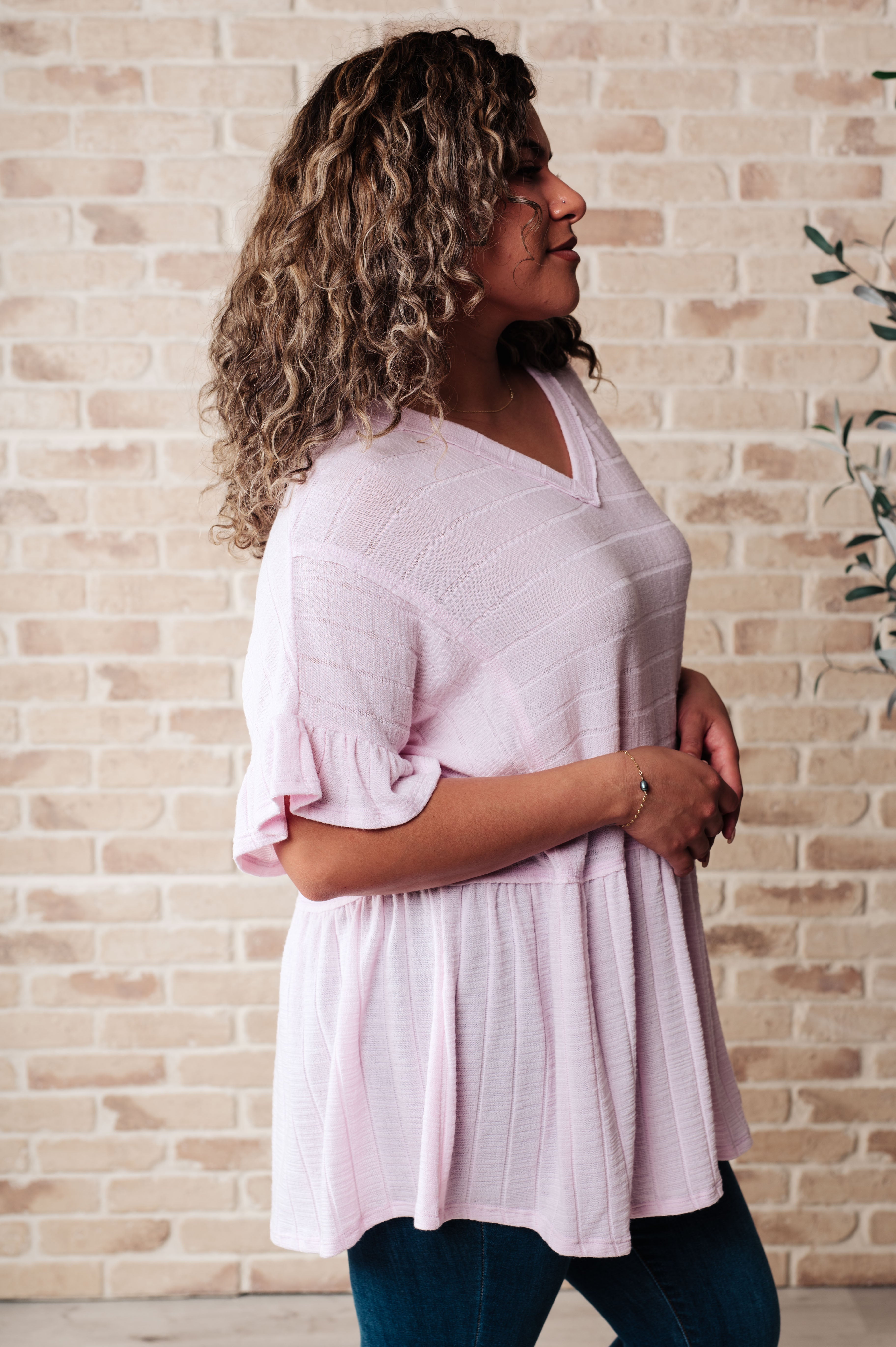 Elegant V-Neck Blouse for Women - Trendy Casual & Office Wear - Perfect for Work, Dates & Special Occasions