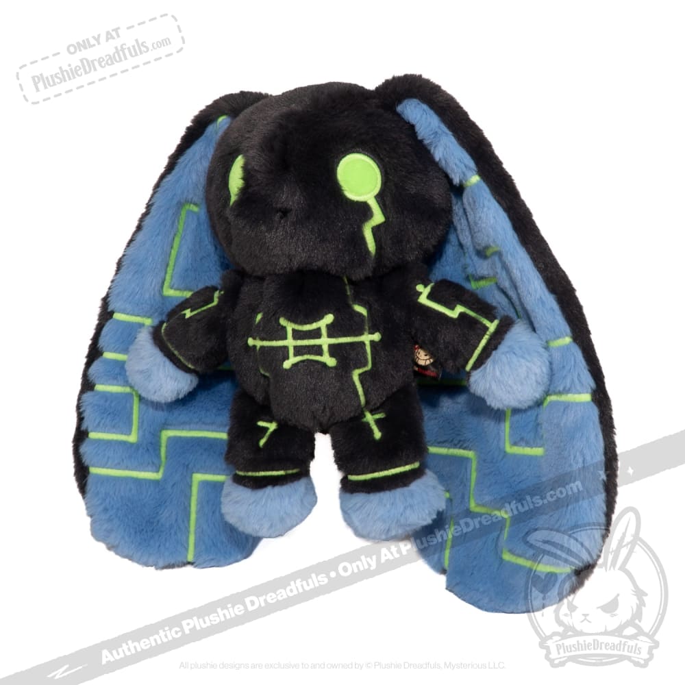 Plushie Dreadfuls Nyctophobia Rabbit - Soft Stuffed Animal Toy for Anxiety Relief & Comfort | Perfect for Nighttime Fears, Therapy, and Cuddling