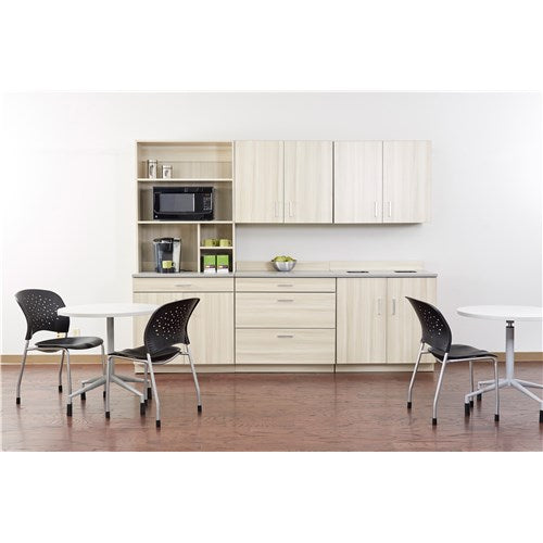Safco Reve GuestBistro Chair with Straight Legs & Round Back - 6805 - Stylish & Comfortable Dining Chair for Restaurants, Cafes, and Home Kitchens