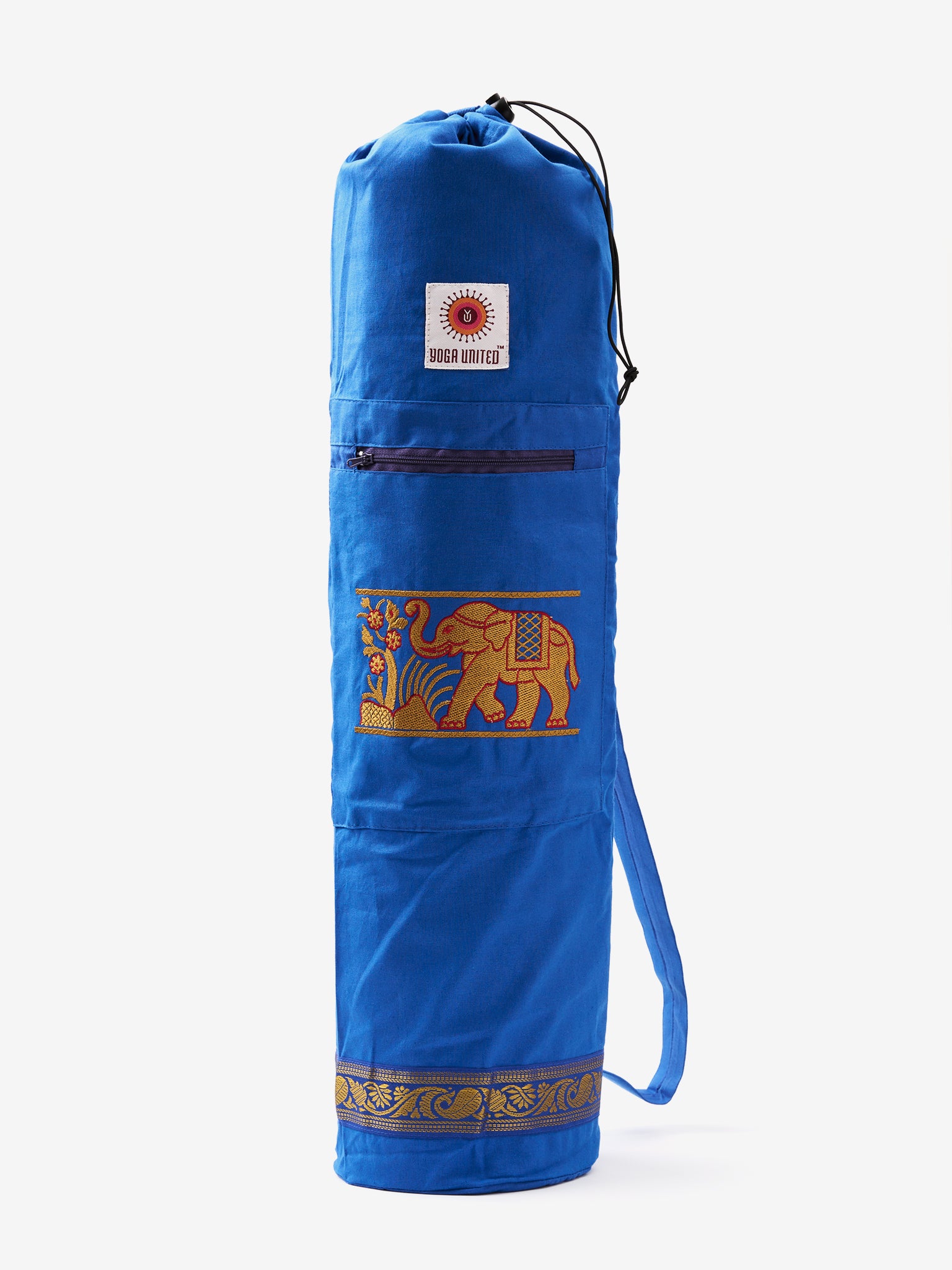 Premium Yoga United Sutra Elephant Yoga Mat Bag - Eco-Friendly & Durable Yoga Mat Carrier for Women & Men - Perfect for Gym, Studio, Travel & Outdoor Yoga Sessions