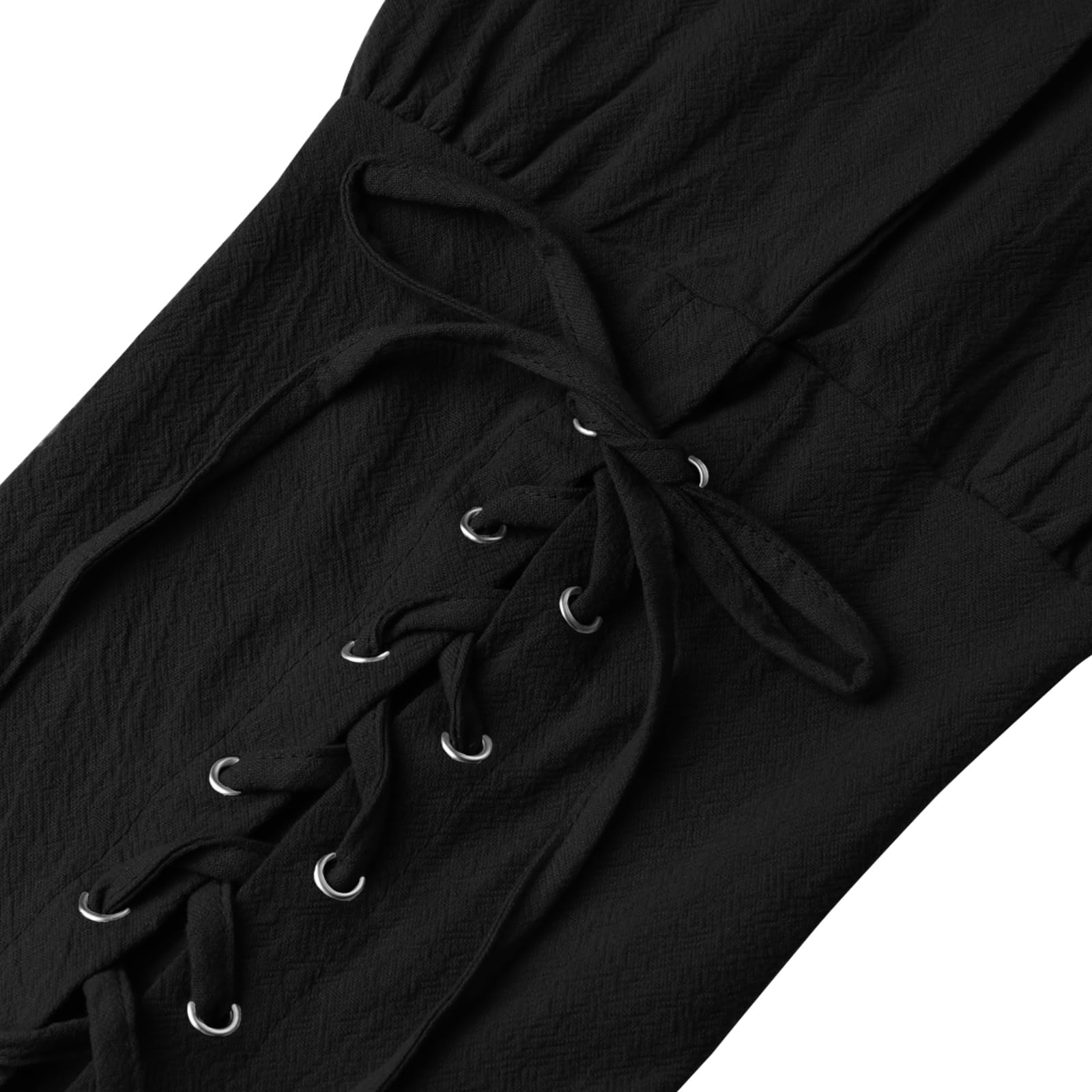 Medieval Linen Trousers for Men - Loose Fit Gothic Pants | Renaissance Fair Costume, LARP, Cosplay & Historical Reenactment